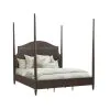 Pulaski Furniture P393-BR-K2 Asher Park - Queen Poster Poster Bed - Piano Brown