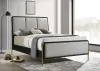 Coaster Fine Furniture 224331QB1 Arini - Queen Headboard, Box 1 of 3 - Black And Gray