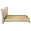 Coaster Fine Furniture 315956QB2 Evelyn - Queen Side Rails, Slats & Conceal Panels, Box 2 of 2 - Ivory