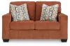 Ashley Furniture 2430435 Ashley Furniture 2430435 Aviemore - Loveseat - Spice
