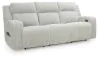Ashley Furniture PC6420315 Forest Lake - Power Reclining Sofa With Adj Headrest - Alloy