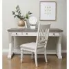 Samuel Lawrence Furniture S786-910 Valley Ridge - 3-Drawer Desk - White