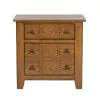 Liberty Furniture 175-BR-KSLDMN Liberty Furniture 175-BR-KSLDMN Grandpas Cabin - 4 Piece Bedroom Set (King Sleigh Bed, Dresser & Mirror, Nightstand) - Aged Oak