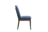 New Classic D7185B-20-BLU New Classic D7185B-20-BLU Maggie - Dining Chair With Cushion (Set of 2) - Blue / Walnut