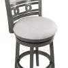 New Classic S1701-BS-GRY New Classic S1701-BS-GRY Gia - Swivel Barstool - Gray