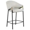 CoasterEssence 183436 Chadwick - Fabric Upholstered Counter Chair (Set of 2) - Beige