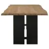 CoasterElevations 115541 Bradshaw - Live Edge Wood Dining Table - Natural Acacia