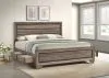 CoasterEveryday 204190KE Kauffman - Wood Eastern King Storage Panel Bed - Washed Taupe