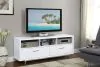 CoasterEssence 701972 Casey - 2-Drawer Engineered Wood TV Stand - White