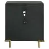 Coaster Fine Furniture 224332 Arini - 3-Drawer Nightstand - Black