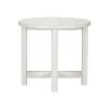Liberty Furniture 142-OT1021 Liberty Furniture 142-OT1021 Backroads - Round End Table - Weathered White & Parchment Brown