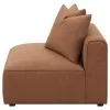 CoasterElevations 551591 Jennifer - Upholstered Armless Chair - Terracotta