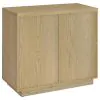 Coaster Fine Furniture 950429 Tilbury - 2-Door Glass Front Accent Display Cabinet - Light Oak