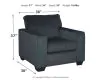 Ashley Furniture 8721320 Altari - Chair - Slate