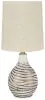 Ashley Furniture L204194 Aleela - Metal Table Lamp  - White / Gold Finish