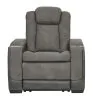 Ashley Furniture 2200413 Next-Gen Durapella - Power Recliner/Headrest - Slate