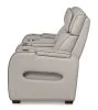 Ashley Furniture U2710518 Boyington - Power Reclining Loveseat with Console/Adj Hdrst - Gray