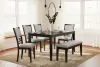 Ashley Furniture D422-325 Langwest - Dining Room Table Set (Set of 6) - Brown