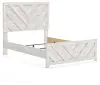 Ashley Furniture B3788B2 Ashley Furniture B3788B2 Cayboni - Full Panel Bed - Whitewash