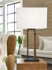 Ashley Furniture L204554 Voslen - Metal Table Lamp (Set of 2) - Black / Brown