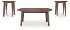 Ashley Furniture T155-13 Gordonay - Occasional Table Set (Set of 3) - Brown