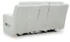 Ashley Furniture PC6420318 Ashley Furniture PC6420318 Forest Lake - Power Reclining Loveseat With Console / Adj Headrest - Alloy