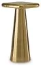 Ashley Furniture A4000717 Dallenburg - Accent Table - Gold Finish