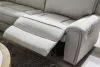 Ashley Furniture PC98802S36 Ashley Furniture PC98802S36 Social Pointe - 6-Piece Power Reclining Sectional With Storage Console - Pearl / Ash