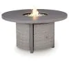 Ashley Furniture PCP418-776 Half Moon Beach - Round Fire Pit Table - Gray