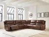 Ashley Furniture PCU62607S36 Ashley Furniture PCU62607S36 DeepWakes - 6-Piece Power Reclining Sectional With Storage Console - Canyon