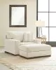 Ashley Furniture 52003/23/14 Maggie - 2 Pc. - Chair and a Half, Ottoman - Birch