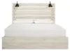 Ashley Furniture B192B27 Ashley Furniture B192B27 Cambeck - King Panel Bed With 4 Storage Drawers - Whitewash