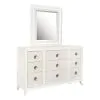 Samuel Lawrence Furniture S910-010 Melrose - 9-Drawer Dresser in a White Finish - White