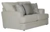 Jackson Furniture Industries 447002-1680/16-2198/28 Zeller - Loveseat - Cream