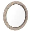 Riverside Furniture 30762 Rosalie - Round Mirror - Natural