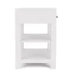 Riverside Furniture 30769 Rosalie - 1 Drawer Nightstand - White