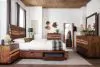 CoasterElevations 223250SKE Winslow - Wood Eastern King Storage Panel Bed - Smokey Walnut