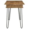 CoasterEveryday 802011 Sheeran - Writing Desk With Storage - Rustic Amber