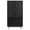 CoasterElevations 951134 Santiago - 4 Door Metal Tall Storage Cabinet - Matte Black