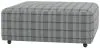 Jackson Furniture Industries 23212-1459/26 Chappy - Castered Cocktail Ottoman - Smoke