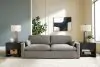 Benchcraft® 11702/38/35/23/14 Benchcraft® 11702/38/35/23/14 Dramatic - 4 Pc. - Sofa, Loveseat, Chair And A Half, Ottoman - Granite