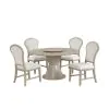 New Classic 40-D4128-D4C New Classic 40-D4128-D4C Gwendolyn - Round Dining Table With 4 Side Chairs - Beige / Natural