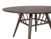 Coaster Fine Furniture 108891-S5 Everton - 5 Piece Round Dining Table Set - Dark Walnut
