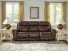 Benchcraft® U1330115 Gravier - Power Reclining Sofa With Adjustable Headrest - Cordova