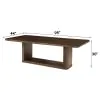 ACME DN06865 ACME DN06865 Koen - Dining Table - Brown Oak