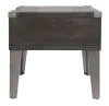 Ashley Furniture T901-3 Todoe - Rectangular End Table - Dark Gray