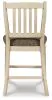 Ashley Furniture D647-124 Bolanburg - Upholstered Barstool (Set of 2) - Beige