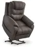 Ashley Furniture 1760912 Snowfield - Power Lift Recliner - Gunmetal