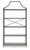 Ashley Furniture A4000556 Bernonly - Bookcase - Antique Bronze Finish
