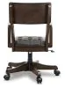 Ashley Furniture H556-01A Breckington - Home Office Desk Chair - Dark Brown